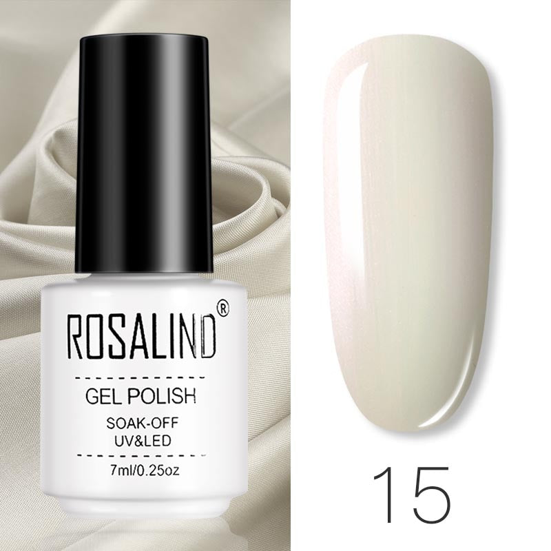 ROSALIND Gel Polish Set Manicure per Unghie Semi Permanente