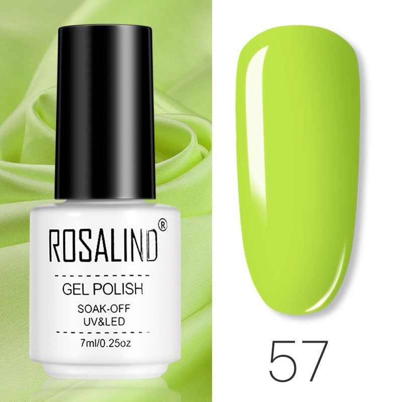 ROSALIND Gel Polish Set Manicure per Unghie Semi Permanente