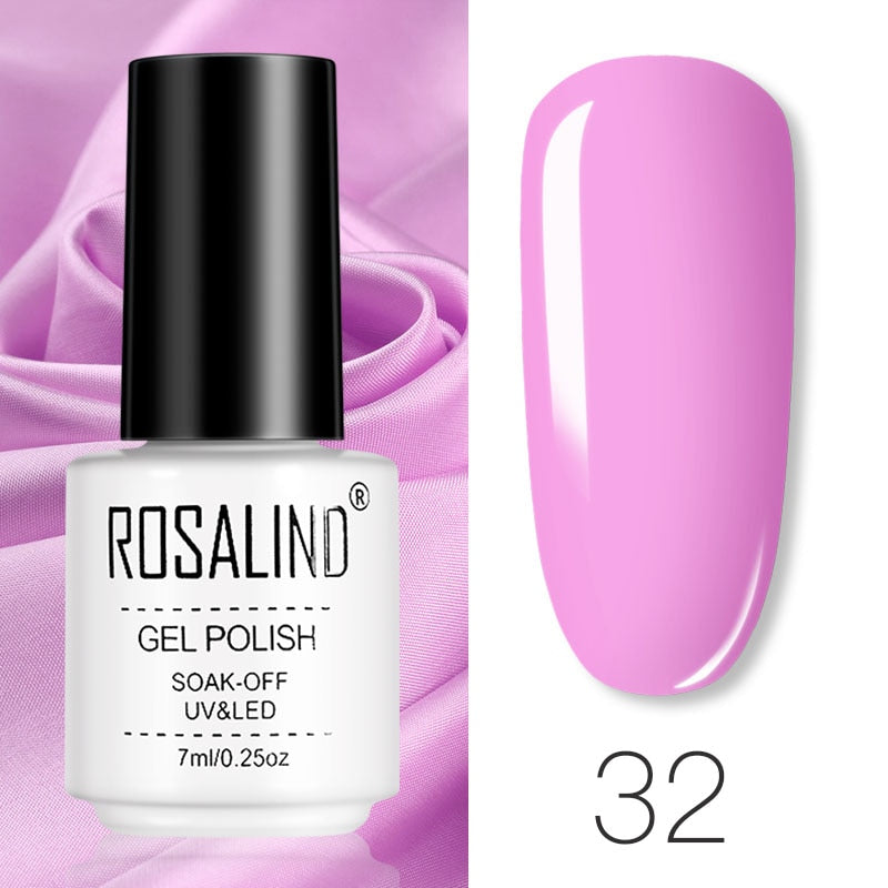 ROSALIND Gel Polish Set Manicure per Unghie Semi Permanente