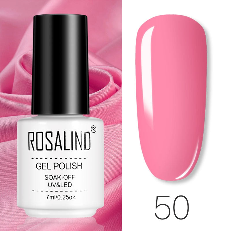 ROSALIND Gel Polish Set Manicure per Unghie Semi Permanente