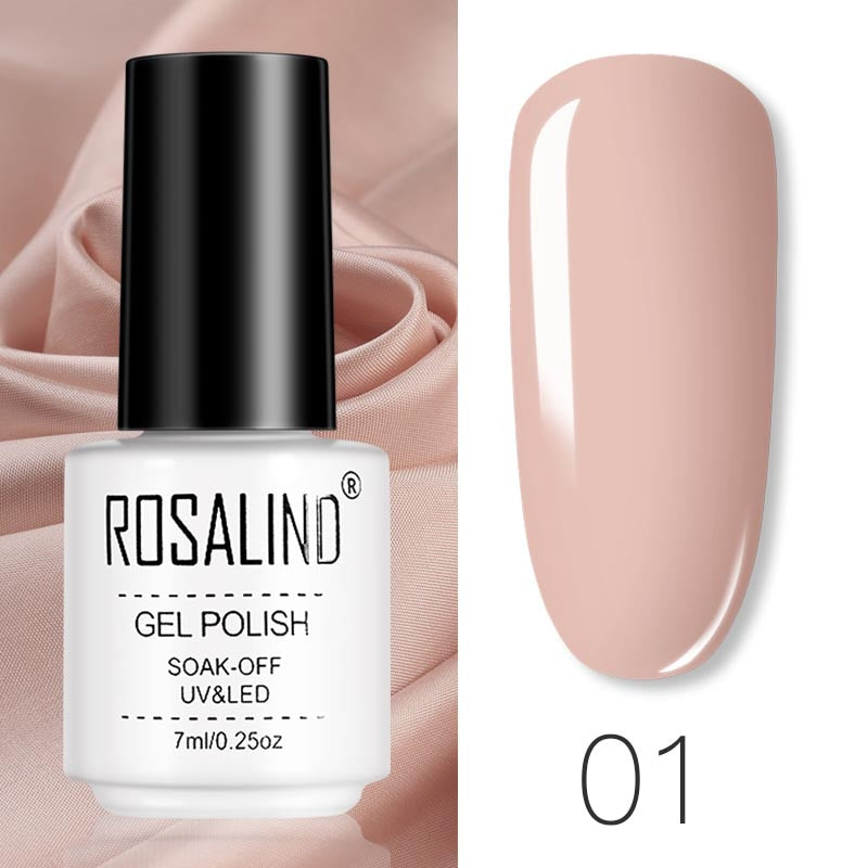 ROSALIND Gel Polish Set Manicure per Unghie Semi Permanente