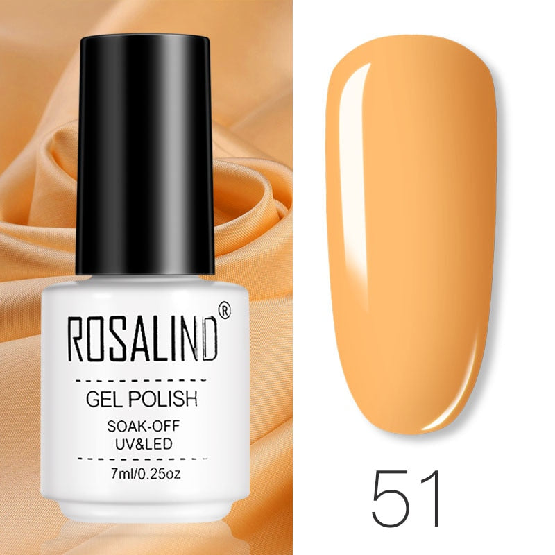 ROSALIND Gel Polish Set Manicure per Unghie Semi Permanente