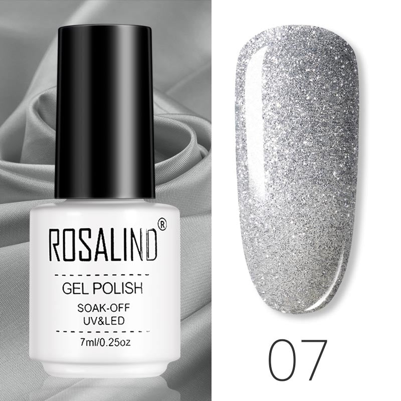 ROSALIND Gel Polish Set Manicure per Unghie Semi Permanente