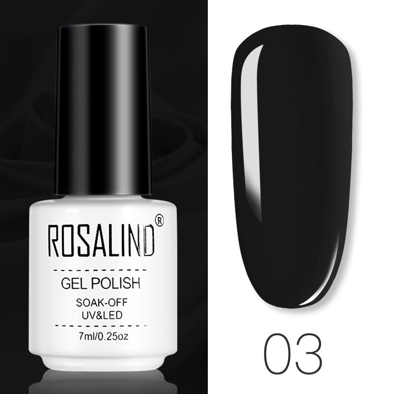 ROSALIND Gel Polish Set Manicure per Unghie Semi Permanente