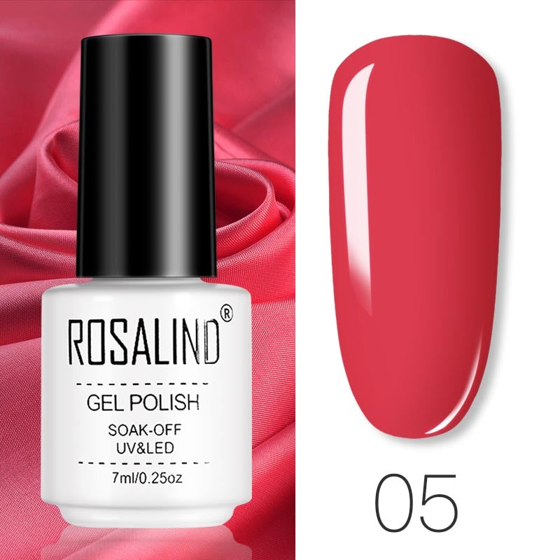 ROSALIND Gel Polish Set Manicure per Unghie Semi Permanente