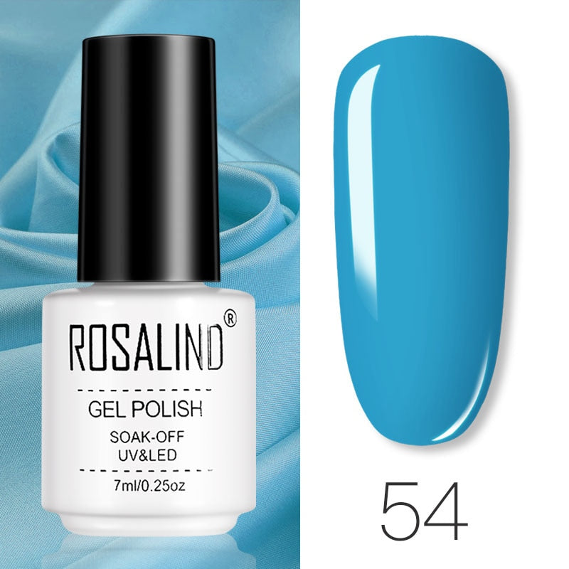 ROSALIND Gel Polish Set Manicure per Unghie Semi Permanente