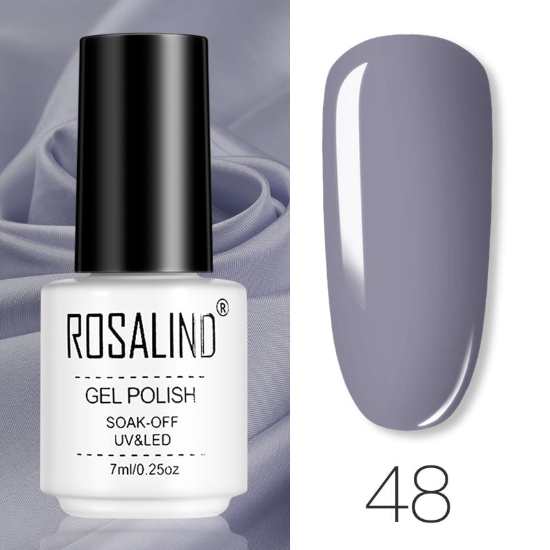 ROSALIND Gel Polish Set Manicure per Unghie Semi Permanente