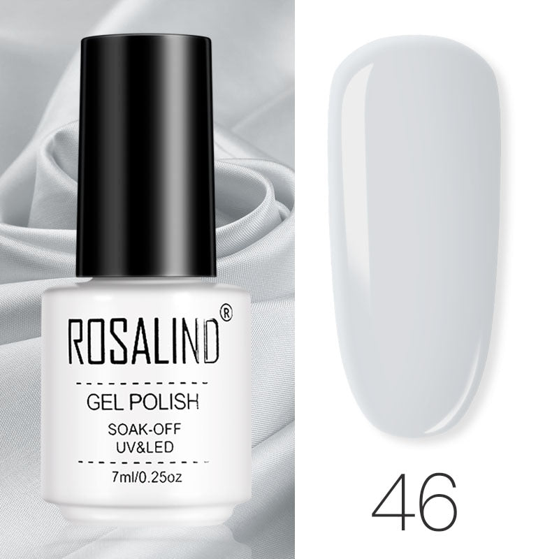 ROSALIND Gel Polish Set Manicure per Unghie Semi Permanente