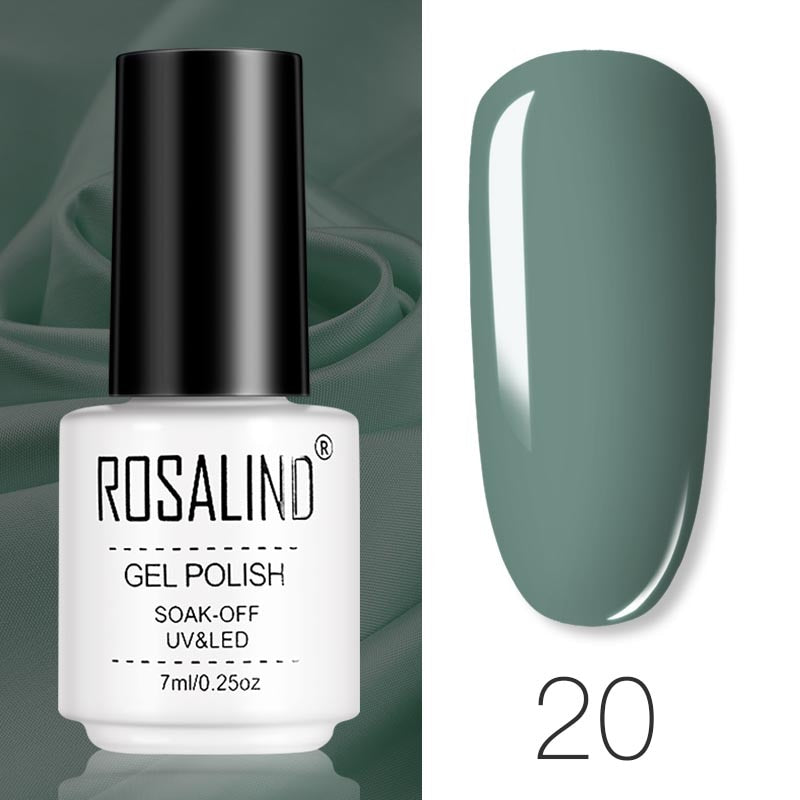 ROSALIND Gel Polish Set Manicure per Unghie Semi Permanente