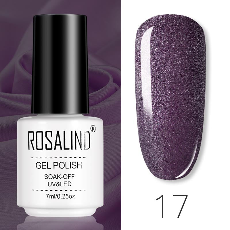 ROSALIND Gel Polish Set Manicure per Unghie Semi Permanente