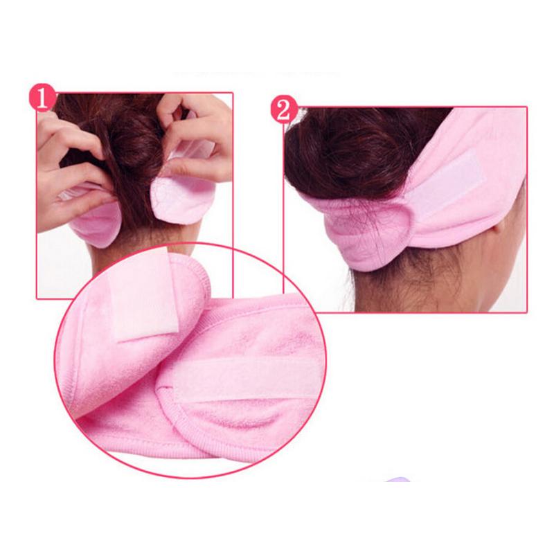 1Pc Fascia per capelli da bagno Turbante Doccia