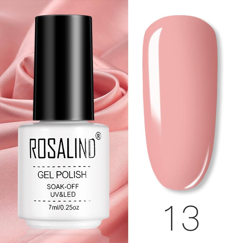 ROSALIND Gel Polish Set Manicure per Unghie Semi Permanente