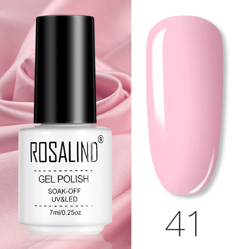 ROSALIND Gel Polish Set Manicure per Unghie Semi Permanente