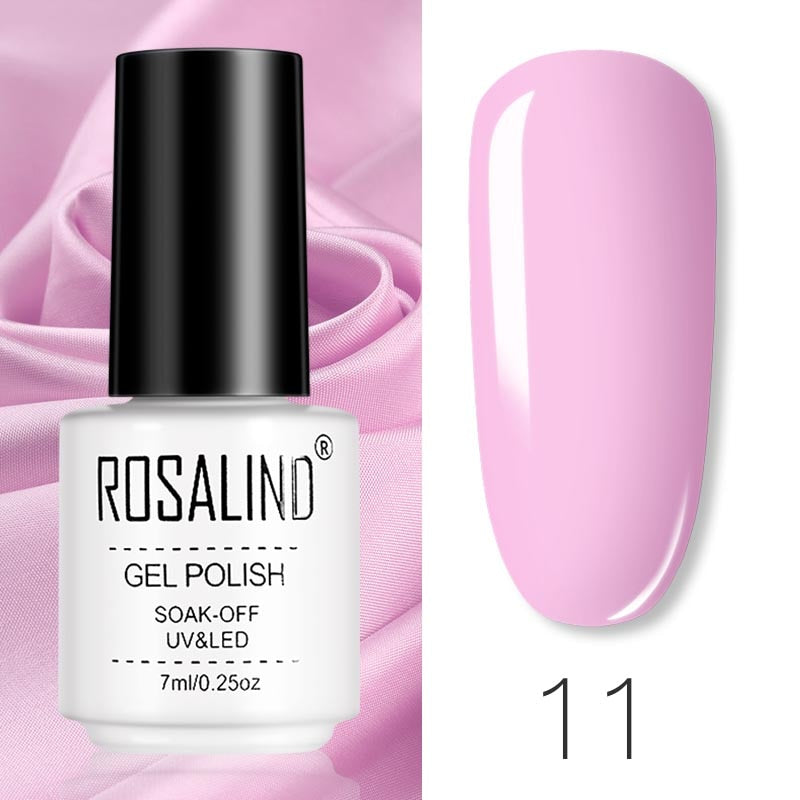 ROSALIND Gel Polish Set Manicure per Unghie Semi Permanente