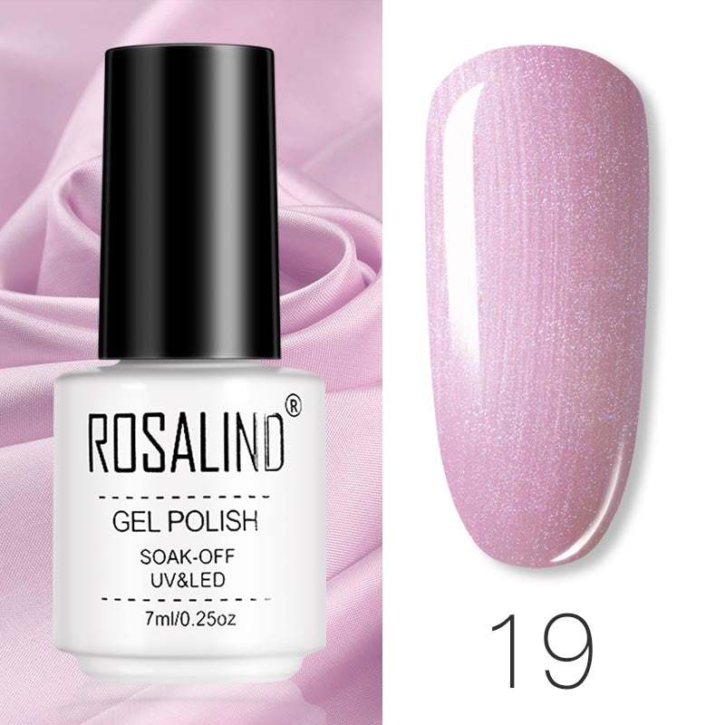 ROSALIND Gel Polish Set Manicure per Unghie Semi Permanente