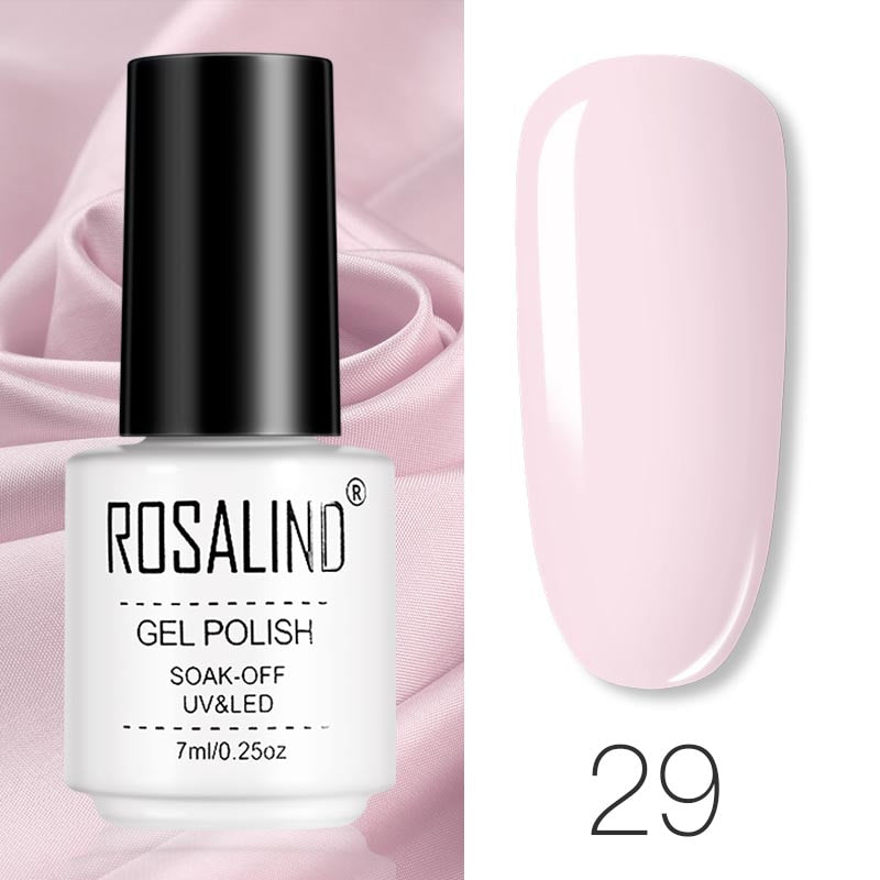 ROSALIND Gel Polish Set Manicure per Unghie Semi Permanente