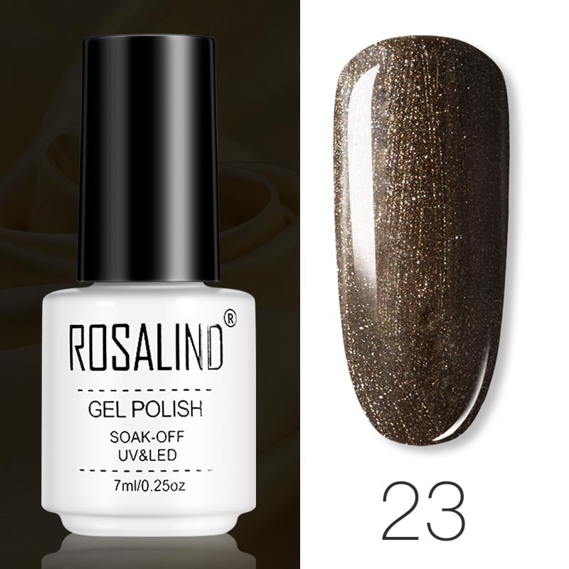 ROSALIND Gel Polish Set Manicure per Unghie Semi Permanente