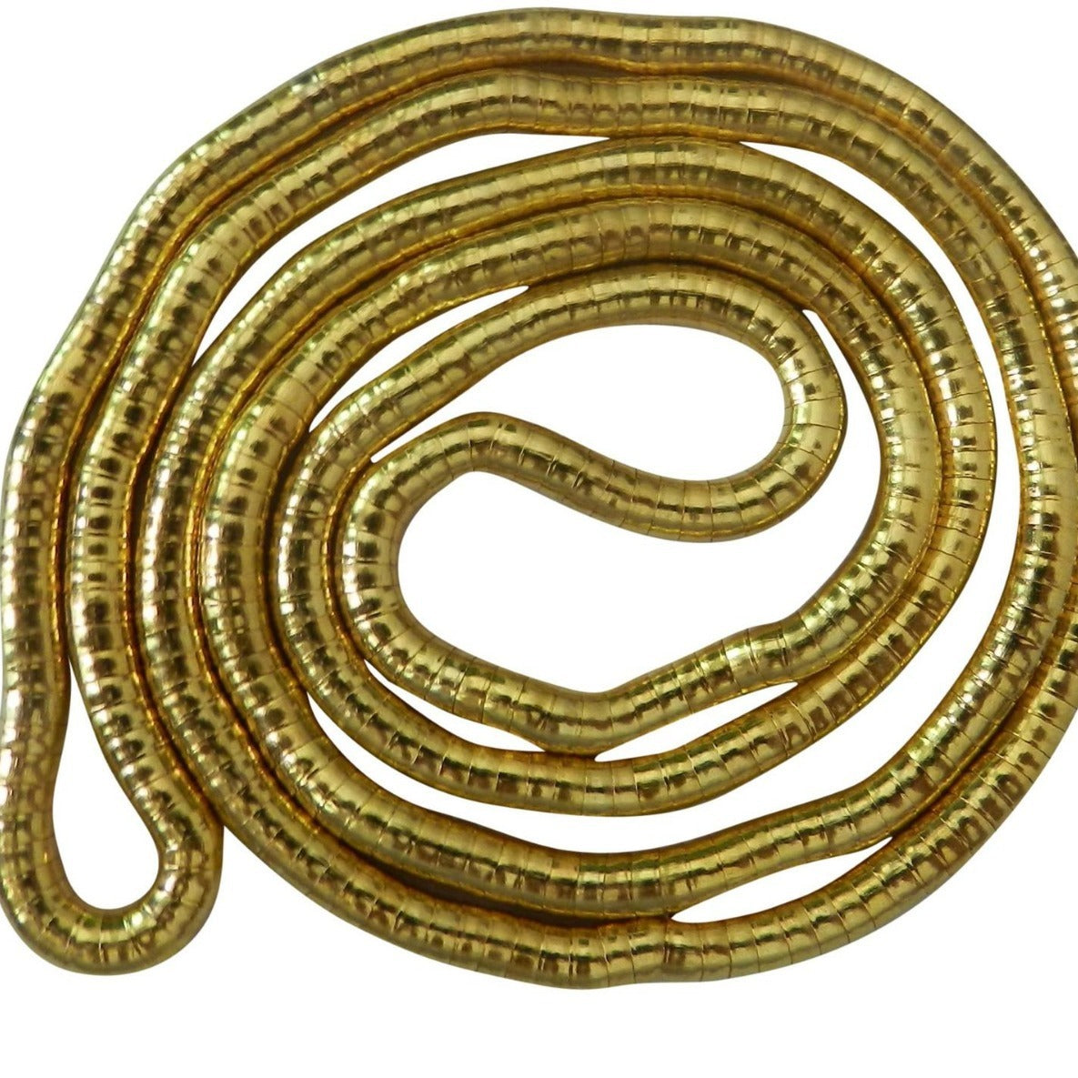 Collana girocollo in lega a forma di serpente, bracciale a forma di serpente 90CM