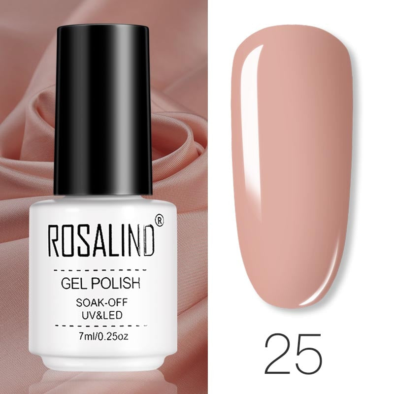 ROSALIND Gel Polish Set Manicure per Unghie Semi Permanente