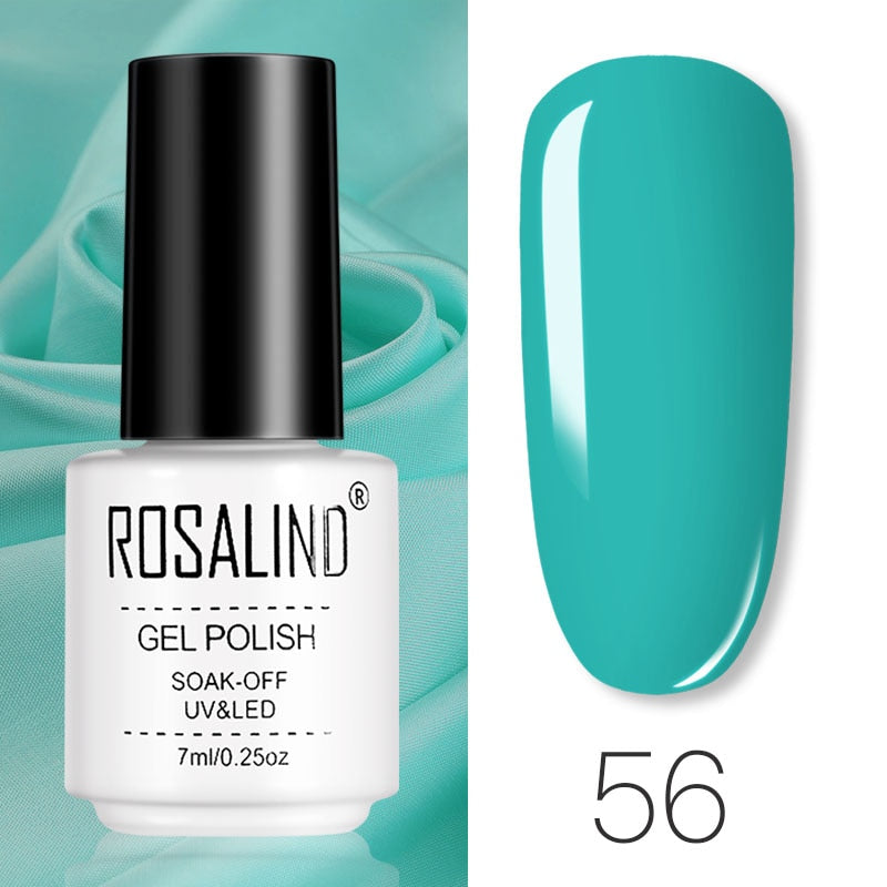 ROSALIND Gel Polish Set Manicure per Unghie Semi Permanente