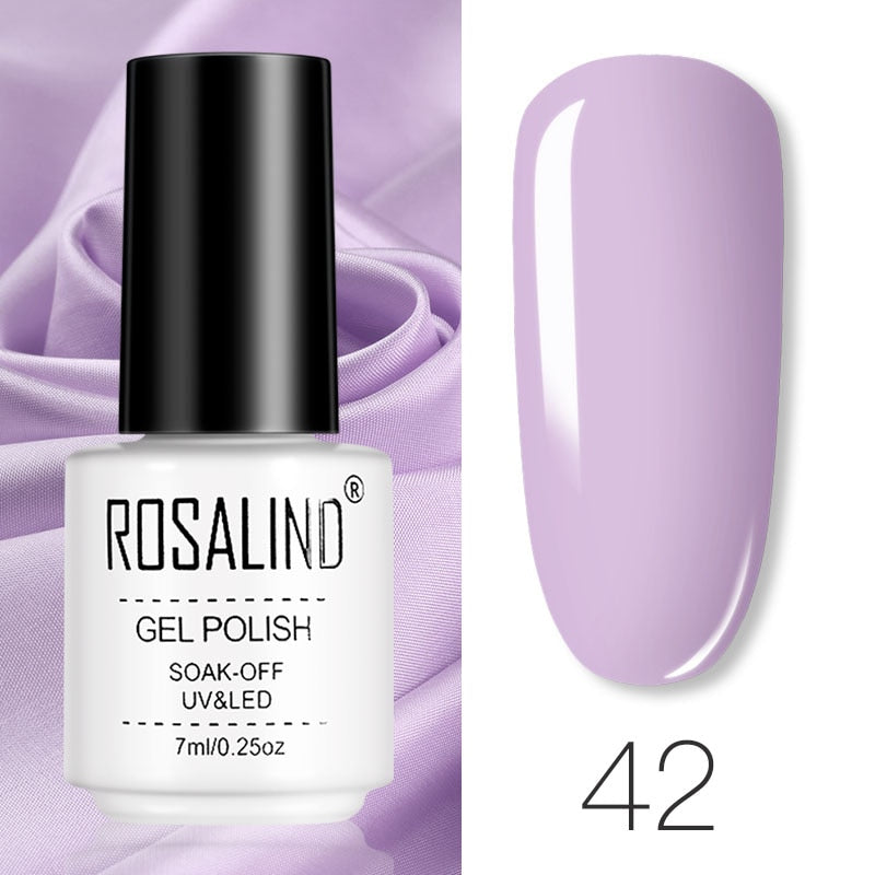 ROSALIND Gel Polish Set Manicure per Unghie Semi Permanente