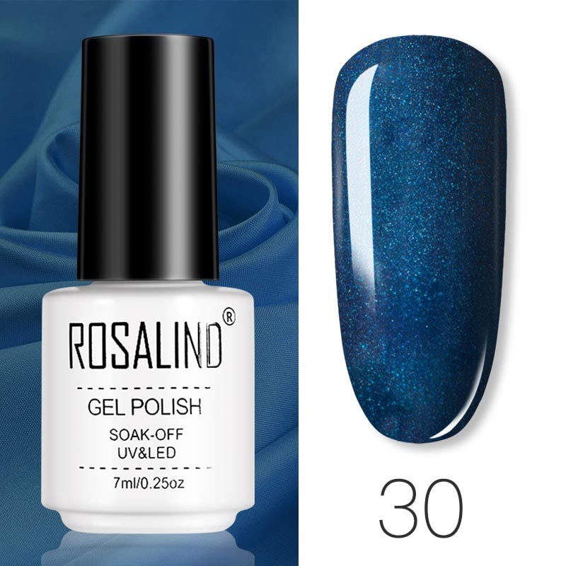 ROSALIND Gel Polish Set Manicure per Unghie Semi Permanente