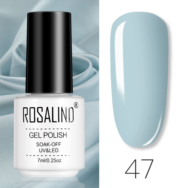 ROSALIND Gel Polish Set Manicure per Unghie Semi Permanente