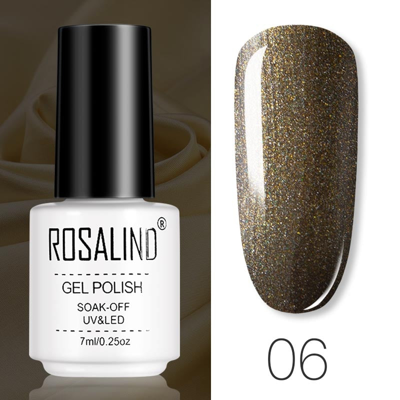 ROSALIND Gel Polish Set Manicure per Unghie Semi Permanente